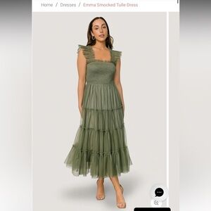 Baltic Born - Emma Smocked Tulle Dress